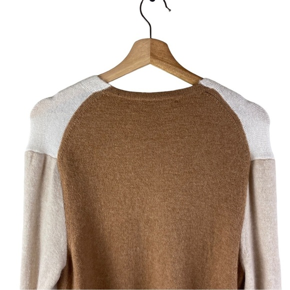 Madewell Kent Colorblock Wool/ Alpaca blend Cardigan Size Small - Picture 8 of 10